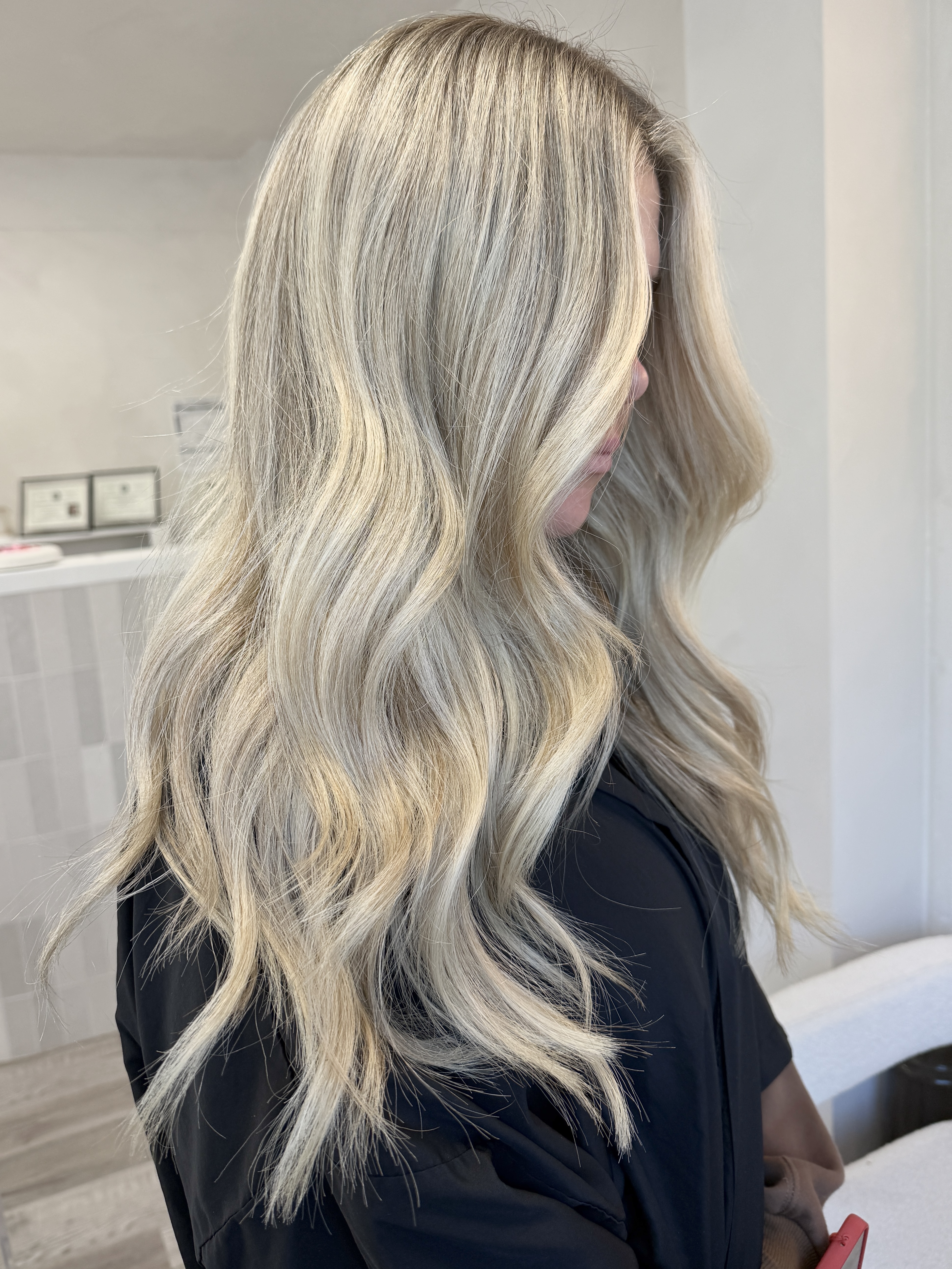 Custom color result at Luxe & Mane Co