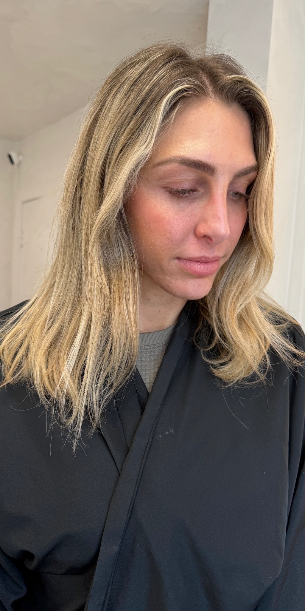 Custom blonding — before